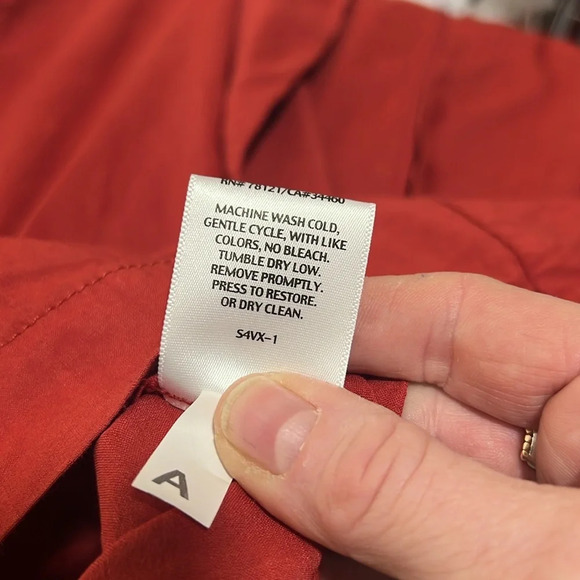 Eileen Fisher Woman Burnt Orange Unstructured Blazer Jacket Size 2X - Picture 8 of 8